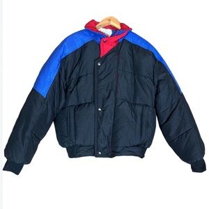 St. Moritz ski / winter jacket with down and feather fill Size XL